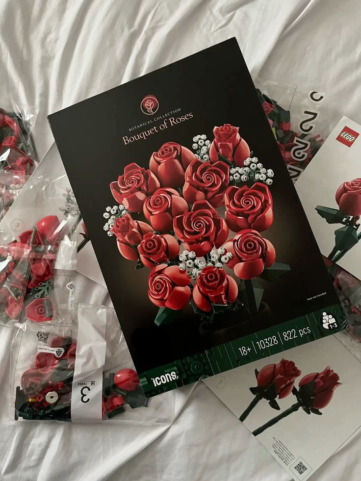 Blocs de construction Bouquet de roses